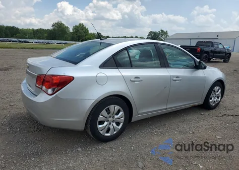 2013 Chevrolet Cruze Ls из США, поврежденный, VIN 1G1PA5SH8D7288853